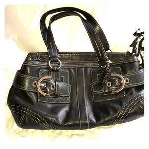 Coach Black Handbag